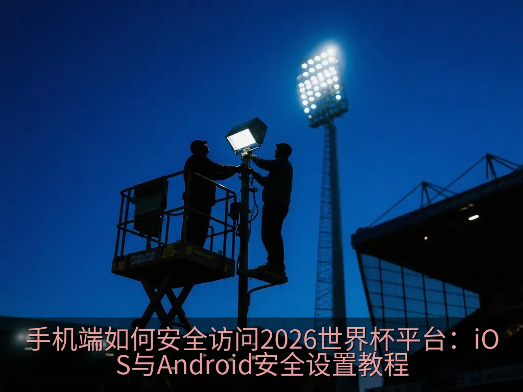 抽象的数字网络安全通道，带有经纬线和防护锁保护，象征网络加密与防劫持